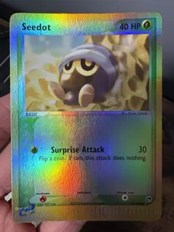 Pokemon TCG Seedot Sandstorm 76/100 Reverse Holo Card - Image 1