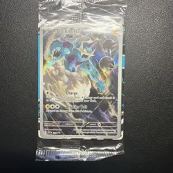 Pokemon TCG Thunderous Black Bolt ETB Full Art Promo Card SEALED! - Image 1