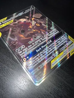 Pokemon Umbreon & Darkrai GX SM241 Full Art Black Star Promo Card Mint PSA10!U - Image 3