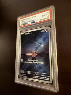 Cleffa 202/197 Illustration Rare: Obsidian Flames Pokemon Card - PSA 10 - Image 2