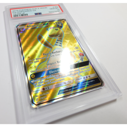 2019 PSA GEM MT 10 - Pokemon Sun & Moon Team Up 163/181 Ampharos GX Card #61449B - Image 3