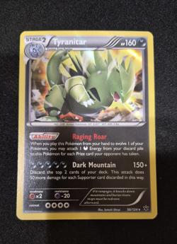 Pokemon TCG - Tyranitar Holo Holo Rare XY - Fates Collide 56/124 LP - Image 1