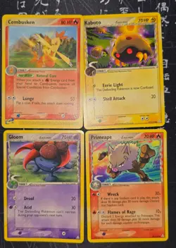 Pokemon Cards 2004-2006 Ruby and Saphire, Holon Phantoms, Ex Deoxys Vintage - Image 3