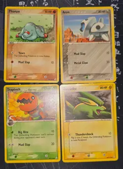 Pokemon Cards 2004-2006 Ruby and Saphire, Holon Phantoms, Ex Deoxys Vintage - Image 5