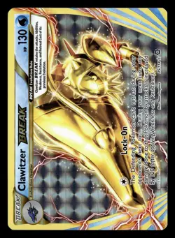 Clawitzer BREAK 35/114 Holo BREAK Rare Steam Siege Pokemon Card - Image 2