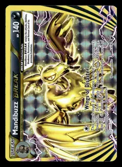 Mandibuzz BREAK XY182 Promo Holo XY Promo Pokemon Card - Image 2