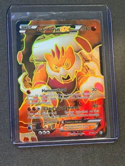 Landorus EX (144 Full Art) 144/149 Pokemon Boundaries Crossed Ultra Rare - Image 1