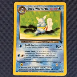 Dark Wartortle 46/82 - Team Rocket - Uncommon Pokemon Card - MP - Image 1