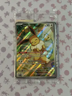 Pokemon TCG - Eevee SVP 173 Pokemon Center Exclusive PC ETB Promo Sealed - Image 1