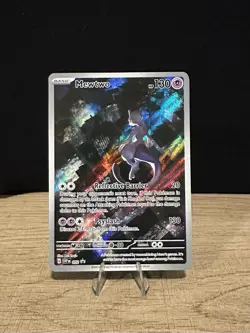 Pokemon TCG Mewtwo 052 Black Star Promo Scarlet & Violet SVP 151 - Image 1