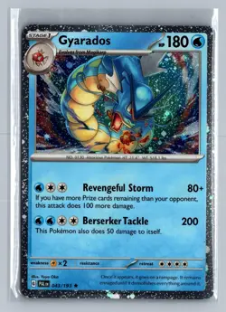 Gyarados 043/193 Rare Paldea Evolved Pokemon Holo NM/M - Image 1