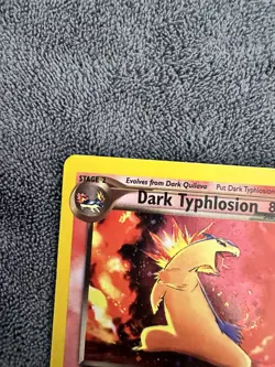 Pokemon TCG Dark Typhlosion Neo Destiny 10/105 Holo Rare Unlimited LP-/MP+ - Image 2