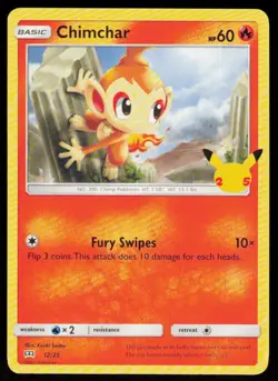 Chimchar 21/156 Common Ultra Prism Pokemon Lightly Played - Image 1