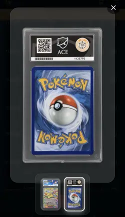 Pokemon TCG Pikachu EX 057/217 Ascended Heroes Ace Grading Gem Mint 10 - Image 2