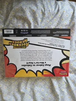Pokemon TCG Mega Evolution Ascended Heroes - Mega Emboar ex Box - Image 2