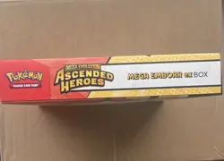 Pokemon TCG Mega Evolution Ascended Heroes Mega Emboar EX Box - Brand New✅ - Image 3
