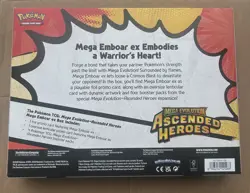 Pokemon TCG Mega Evolution Ascended Heroes Mega Emboar EX Box - Brand New✅ - Image 4