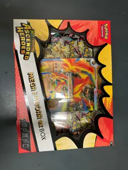 Pokemon TCG - Mega Evolution Ascended Heroes Mega Emboar EX Box - sale - Image 1