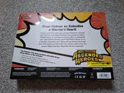 Pokemon TCG: Mega Evolution Ascended Heroes - Mega Emboar ex Box NEW - Image 2