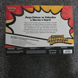 Pokemon TCG Mega Emboar ex Box Mega Evolution Ascended Heroes - Image 2