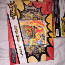 Pokemon TCG Mega Evolution Ascended Heroes Mega Emboar ex Box x3 Promo 2016 - Image 4
