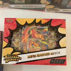 Pokemon TCG - Mega Evolution Ascended Heroes EX Box x5 Feraligatr/Emboar SEALED - Image 4