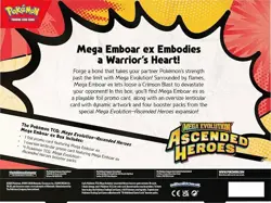 Pokemon TCG Mega Evolution Ascended Heroes Mega Emboar ex Box English Promo - Image 4