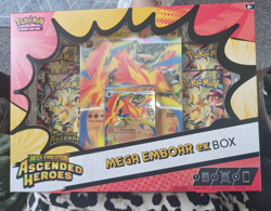 Pokemon TCG Mega Emboar ex Box Mega Evolution Ascended Heroes Promo 2016 - Image 1