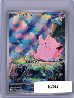Clefairy 094/088 Holo Illustration Rare Perfect Order Pokemon Holo Near Mint - Image 1