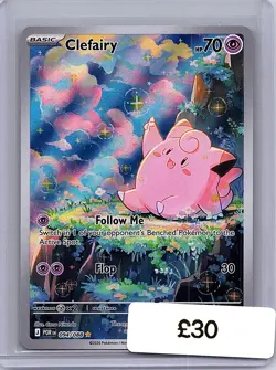 Clefairy 094/088 Holo Illustration Rare Perfect Order Pokemon Holo Near Mint - Image 1