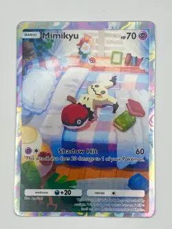 Promo-A (P-A 066) – Mimikyu – Custom FANMADE Card – Full Alt Art Holographic - Image 1