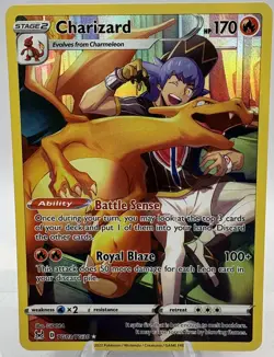 Pokemon SWSH11 Sword & Shield Lost Origin TG03/TG30 Charizard Trainer Gallery NM - Image 1