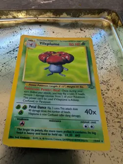 Pokemon TCG Vileplume Jungle 31/64 Unlimited Holo Rare - Image 3