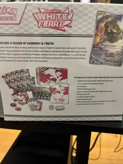 Pokemon TCG Scarlet & Violet White Flare ETB - Factory Sealed New! - Image 5
