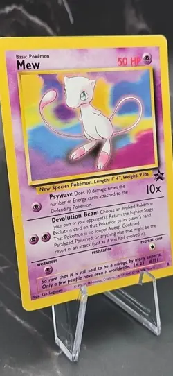 Mew 08/53 Wotc Promo Regular NEVER PLAYED WITH ANY OF THE CARDS - Image 2