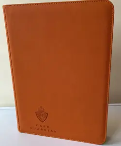 Card Guardian - 9 Pocket Premium Binder with Zip 160 Cards - Side Loaded Pockets - Image 1