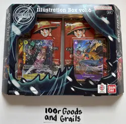 Bandai One Piece Card Game Illustration Box Vol.6 Booster Promo IBO6 Sealed - Image 1