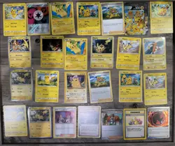 pikachu, Trainers And More Lot Of 26 Cards Holo Non Holo !!! Nm To Lp All Years - Image 1