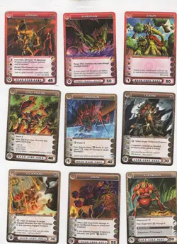Lot of 5 Chaotic starter decks(240 cards). 5 tribes. Lot #1 - Image 2