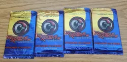 4 PACKS 2000 RUMBLE ROBOTS POWER CARDS BOOSTER PACK NEW SEALED 11 CARDS PER PACK - Image 1