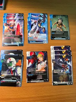 Gundam Card Game TCG Demo Sample Decks English x2 Amuro Ray, Char Aznable - Image 3