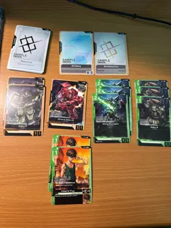 Gundam Card Game TCG Demo Sample Decks English x2 Amuro Ray, Char Aznable - Image 5