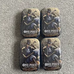 One Piece Card Game Tin Pack Set Vol.2 (TS-02, OP13) - Sabo Tin Art New & Sealed - Image 1