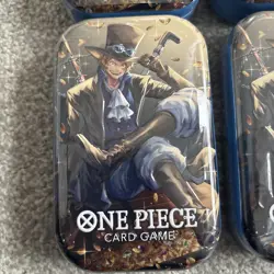 One Piece Card Game Tin Pack Set Vol.2 (TS-02, OP13) - Sabo Tin Art New & Sealed - Image 2