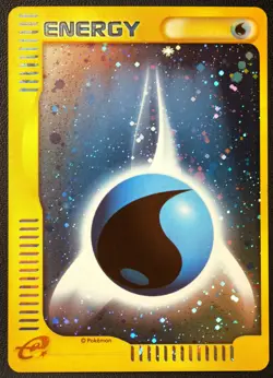Water Energy Holo e Series Pokemon NINTENDO Trading Card Game TCG Japanese - Image 1
