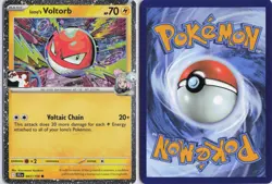 Iono's Voltorb 047/159 Holo Prize Pack Series Cards Pokemon Near Mint - Image 3