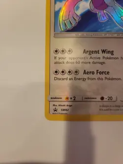 Pokemon TCG Shining Lugia SM82 2017 Black Star Promo Holo Card - Image 3