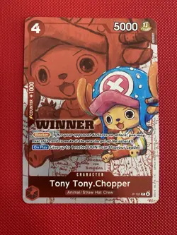 Tony Tony.Chopper (Winner Pack 2026 Vol. 2) P-101 One Piece TCG Promo Card - Image 1