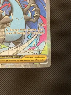 Pokemon TCG Mega Charizard X ex 023 Me Mega Evolution Promo UPC Mint - Image 2