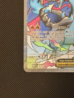 Pokemon TCG Mega Charizard X ex 023 Me Mega Evolution Promo UPC Mint - Image 3
